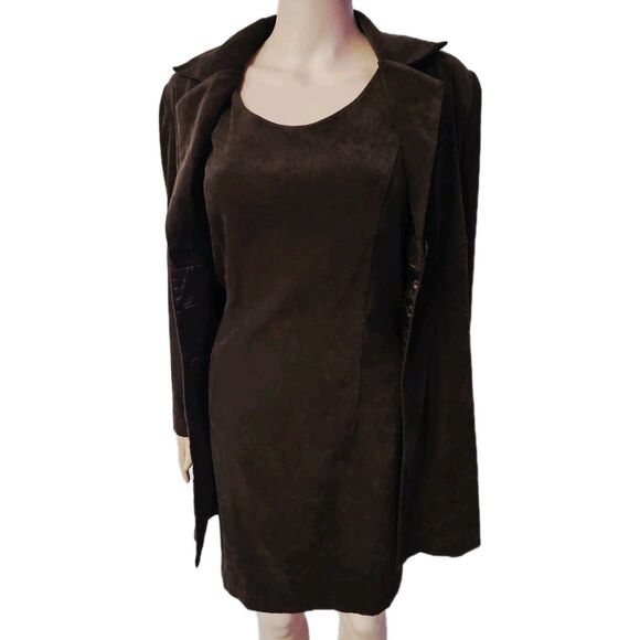 Bentley Jackets & Blazers - Bentley Suede Dress and Blazer Set